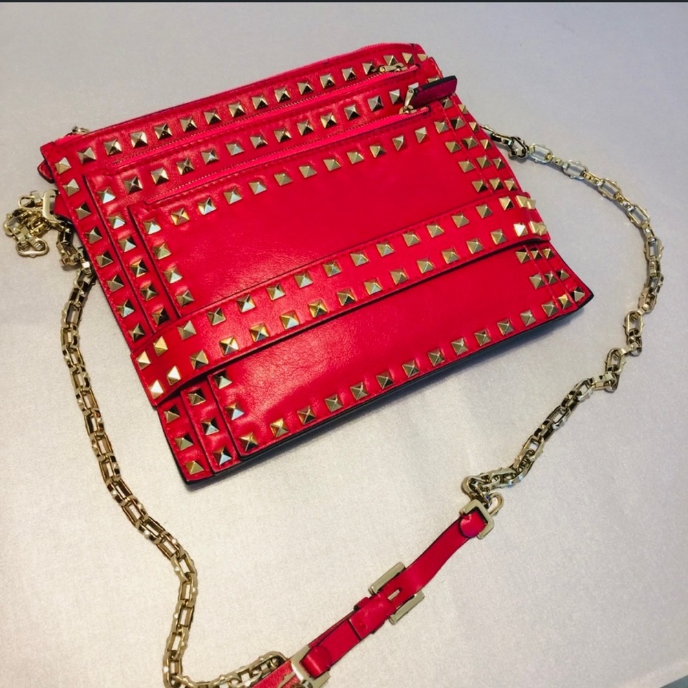 Valentino Garvani Rock Stud Bag Pink